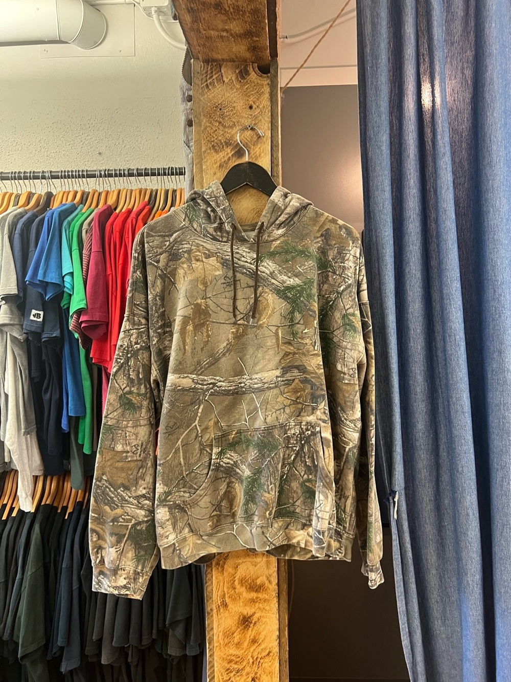 Vintage RealTree Camouflage Hoodie